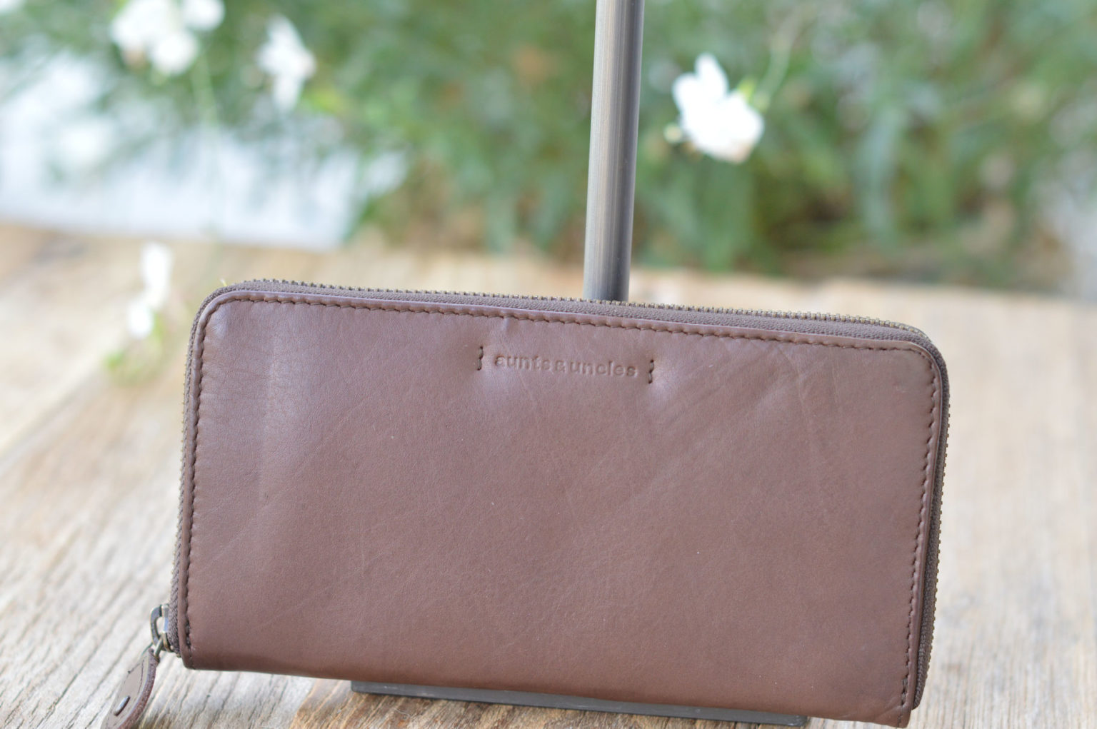 LEDERBÖRSE MELON aunts and uncles bison braun NR. T 120 | Liäblingsstück