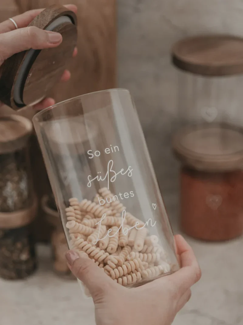 Vorratsglas mittel 19 cm süsses Leben Eulenschnitt Art nr. E 527