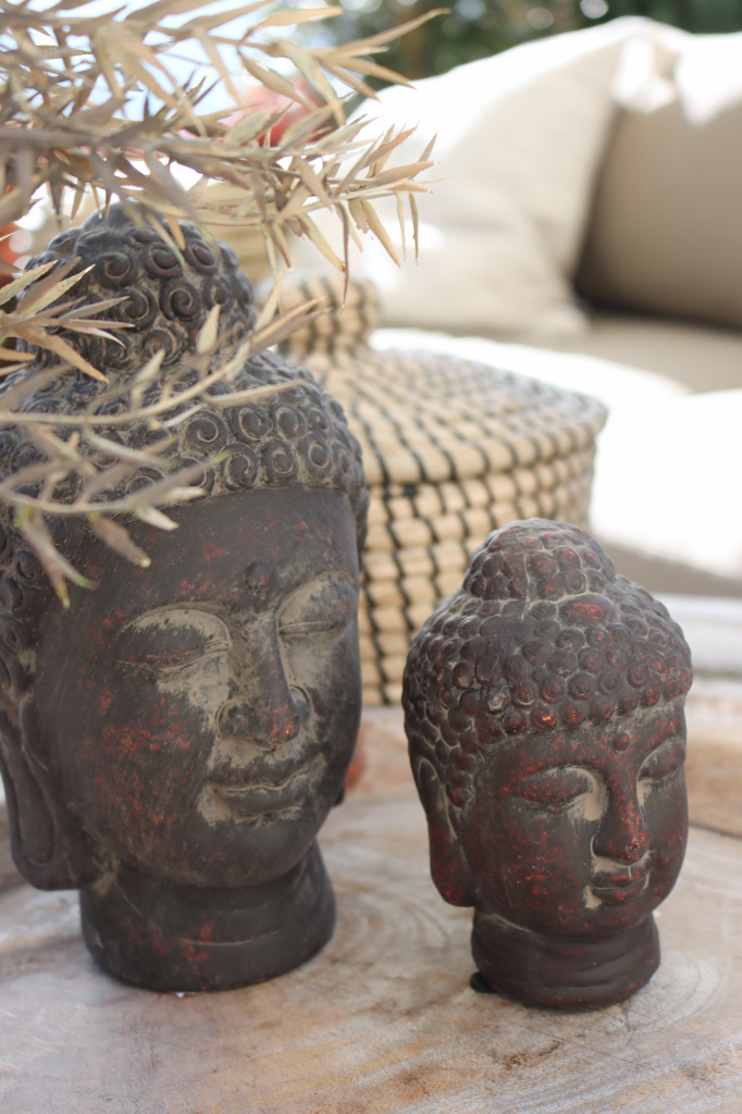 Buddha Kopf terra schwarz art nr. Bö22