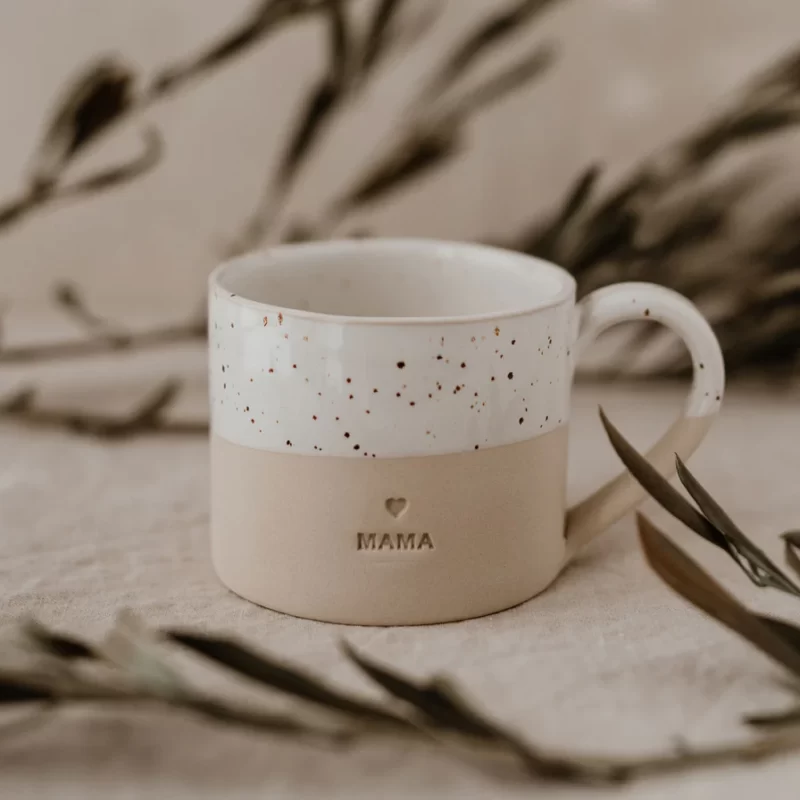 Tasse Mama  mit Henkel Eulenschnitt art nr. E 26