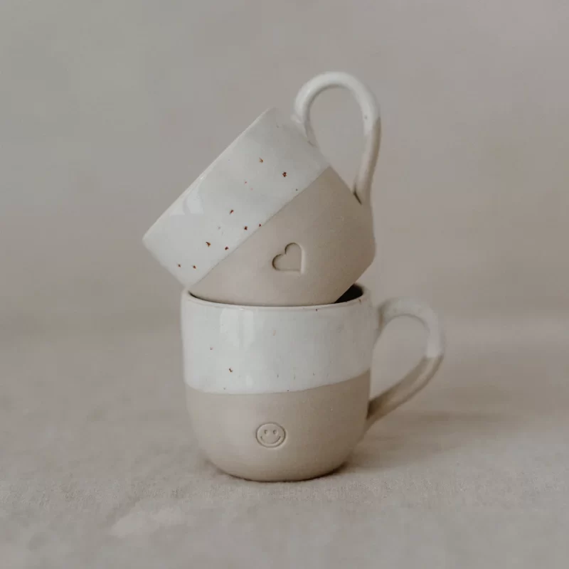 Espresso Tasse mit Henkel Herz Eulenschnitt Art nr. E93t0 – Liäblingsstück