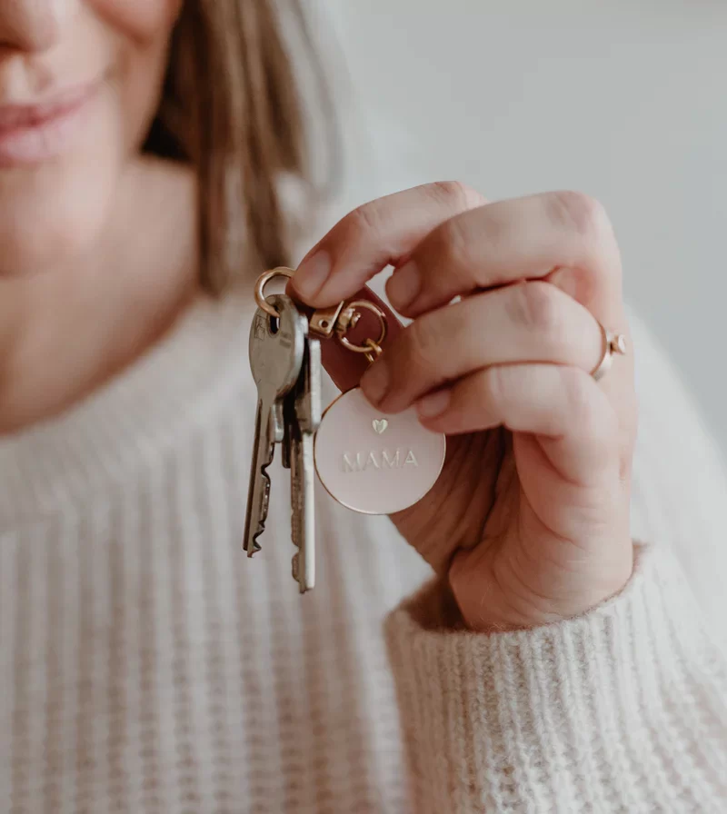 Schlüsselanhänger Mama Eulenschnitt Art. Nr. 476