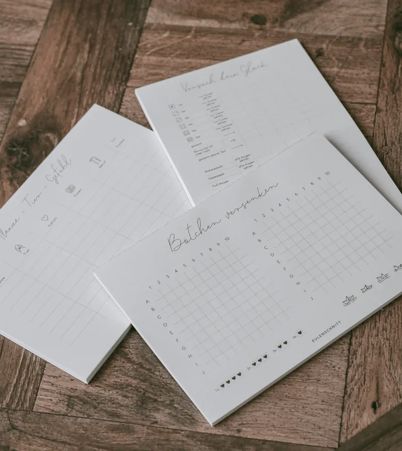 Block Bötchen versenken Eulenschnitt E 949