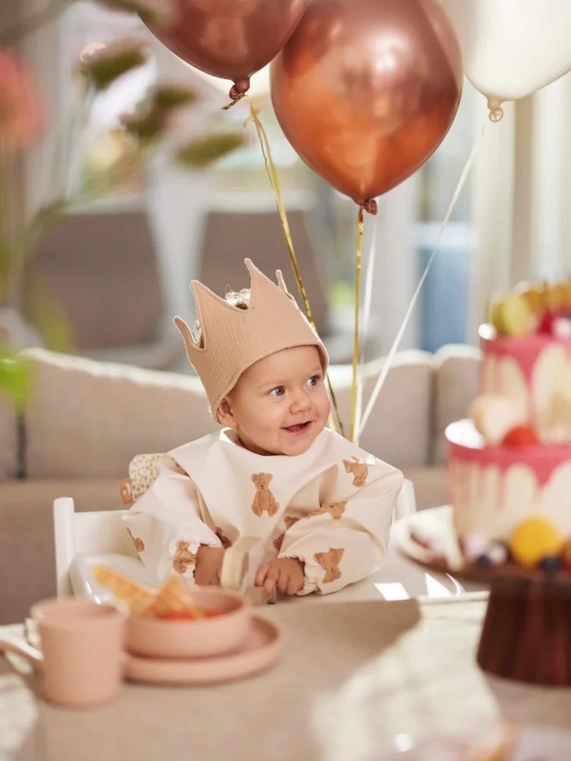 Geburtstagskrone 12x35cm Party Collection biscuit Art nr. Jo74