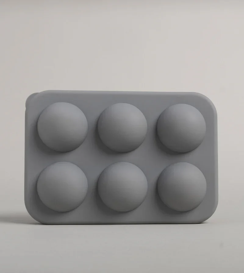 Eiswürfelform Kugeln grau Eulenschnitt  Art nr. E150