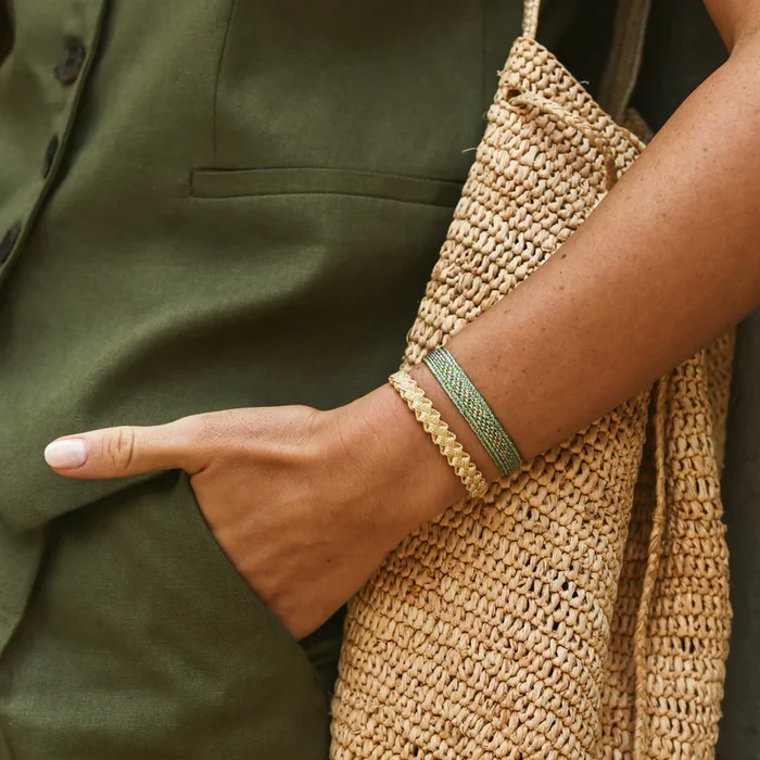 Marokko Armband  gold crossed gold Art. nr. BA252