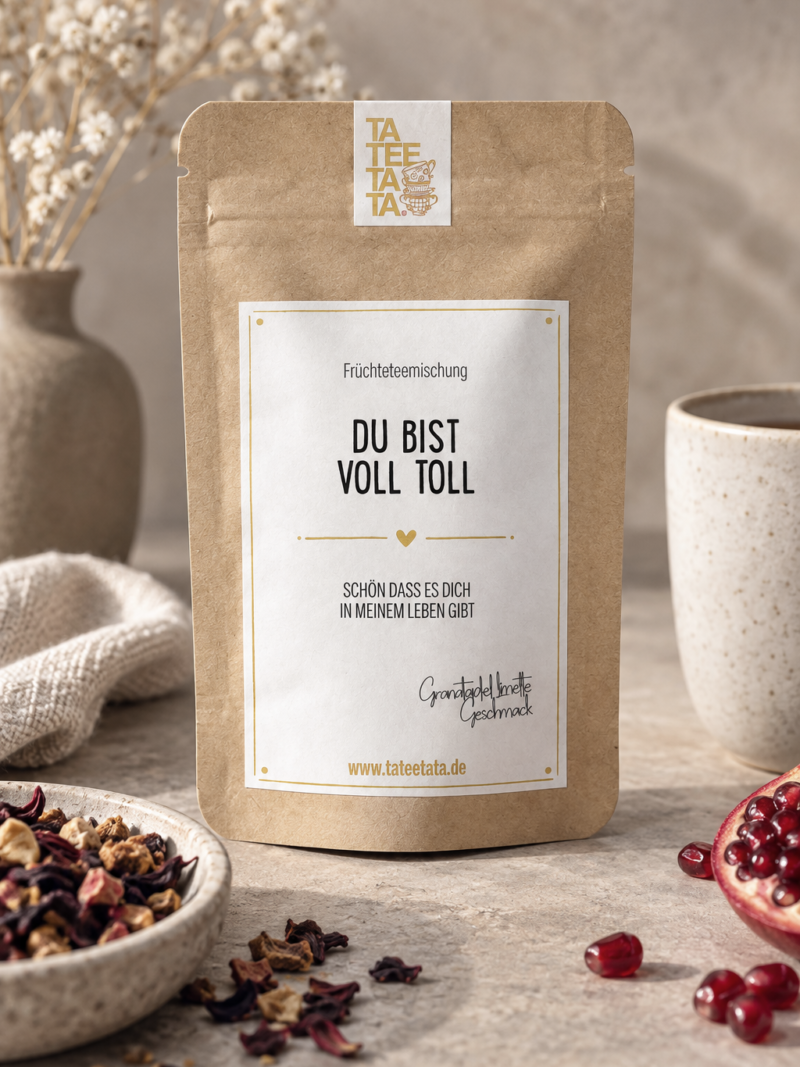 Tee du bist voll toll 40 g  TaTeeTaTa   Art nr. T001