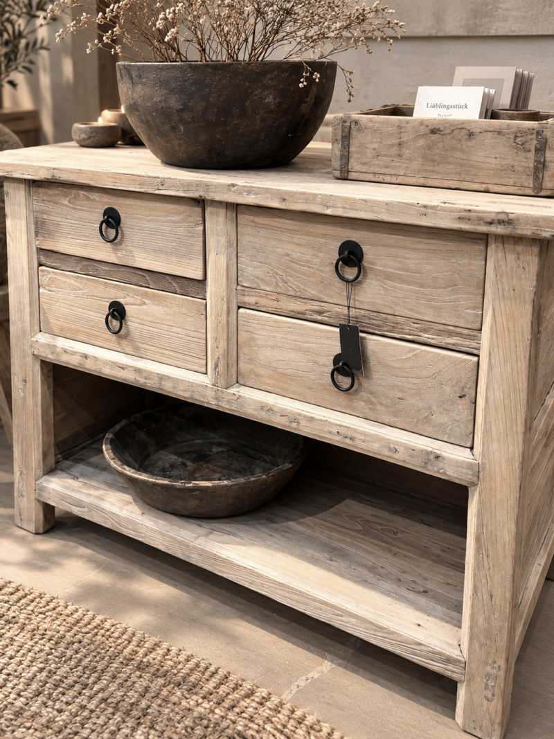 Ulmenholz Sideboard London Art nr. P 98