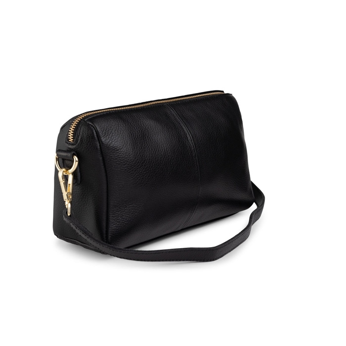 Ledertasche  Nice Gold Black bag2bag Art nr. B002