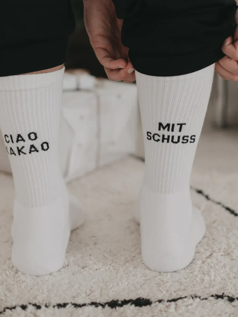 Socken Mit Schuss   Eulenschnitt Artnr. 60121