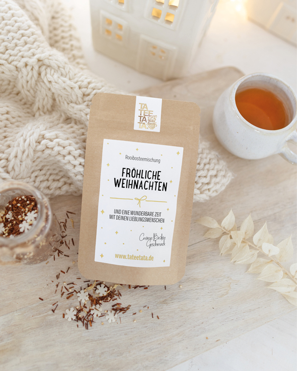 Tee klein fröhliche Weihnachten  15 g TaTeeTaTa   Art nr. T45