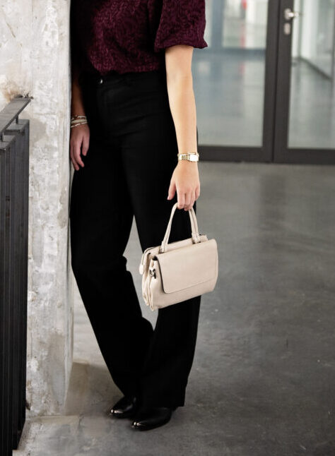 Ledertasche Koli cream  Bag2Bag Art nr. B160