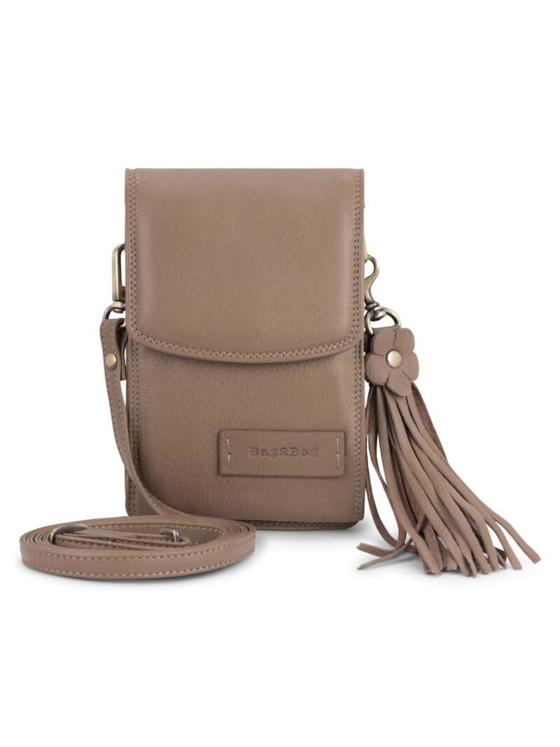 Ledertasche  Handytasche Yuka dk stone  Bag2bag Art nr. B058