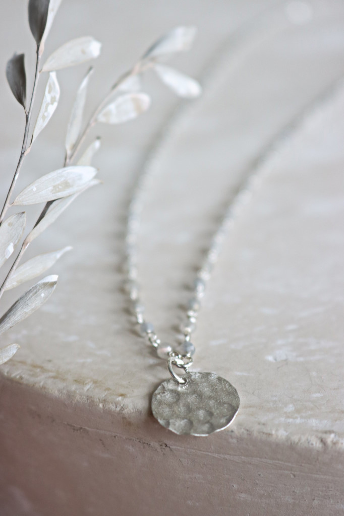 Silber Edelsteinkette Ulla lang Labradorit Art. Nr. HA1697