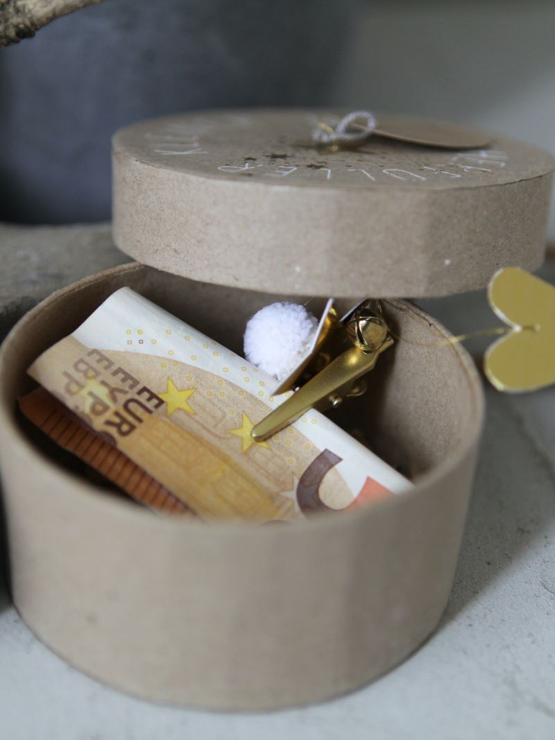 Geldgeschenkdose Wunscherfüller Art nr. Gf 09