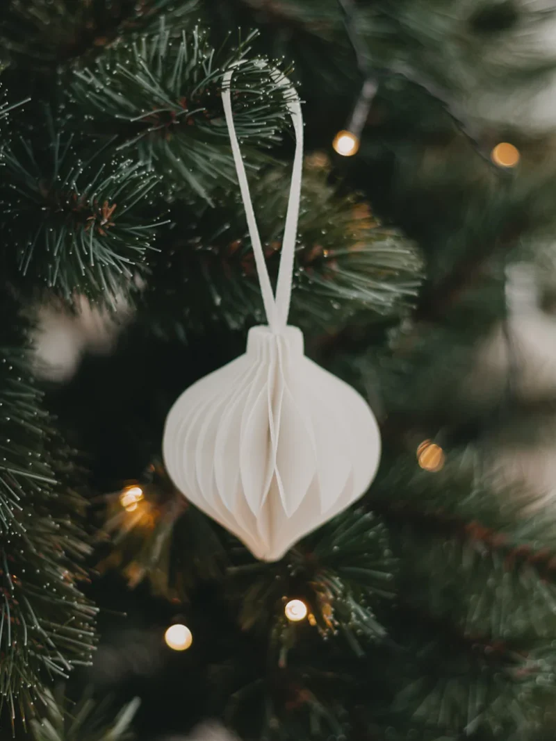 Papieranhänger 3er Set 7cm natur weiss Eulenschnitt Art nr. E 0915