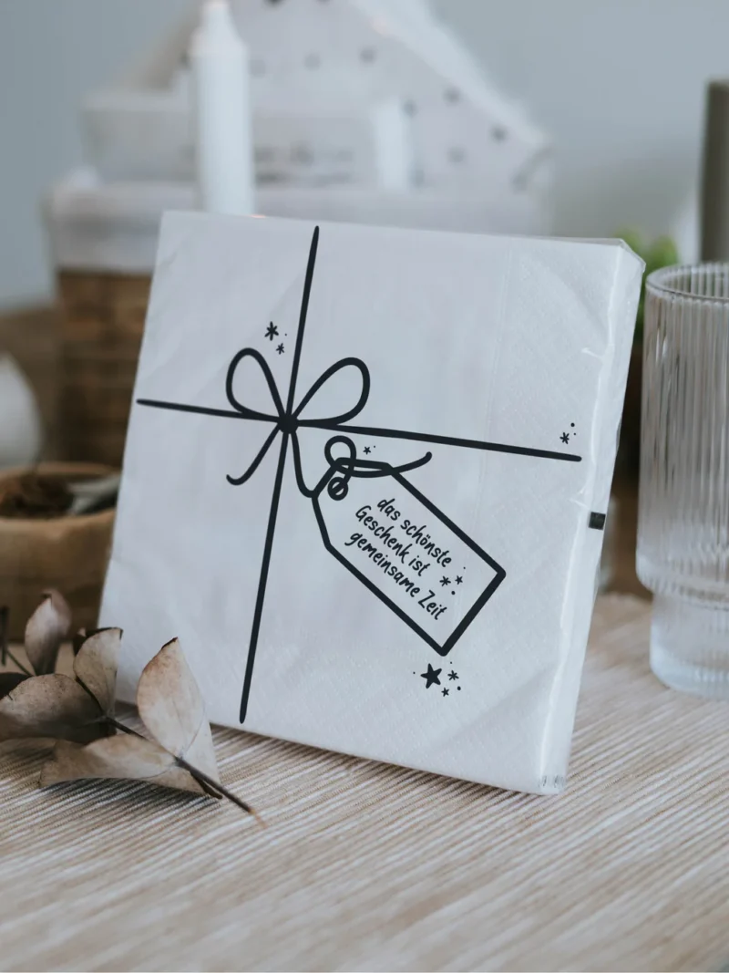 Gemeinsame Zeit · Servietten Heldenglück Art Nr. H 66