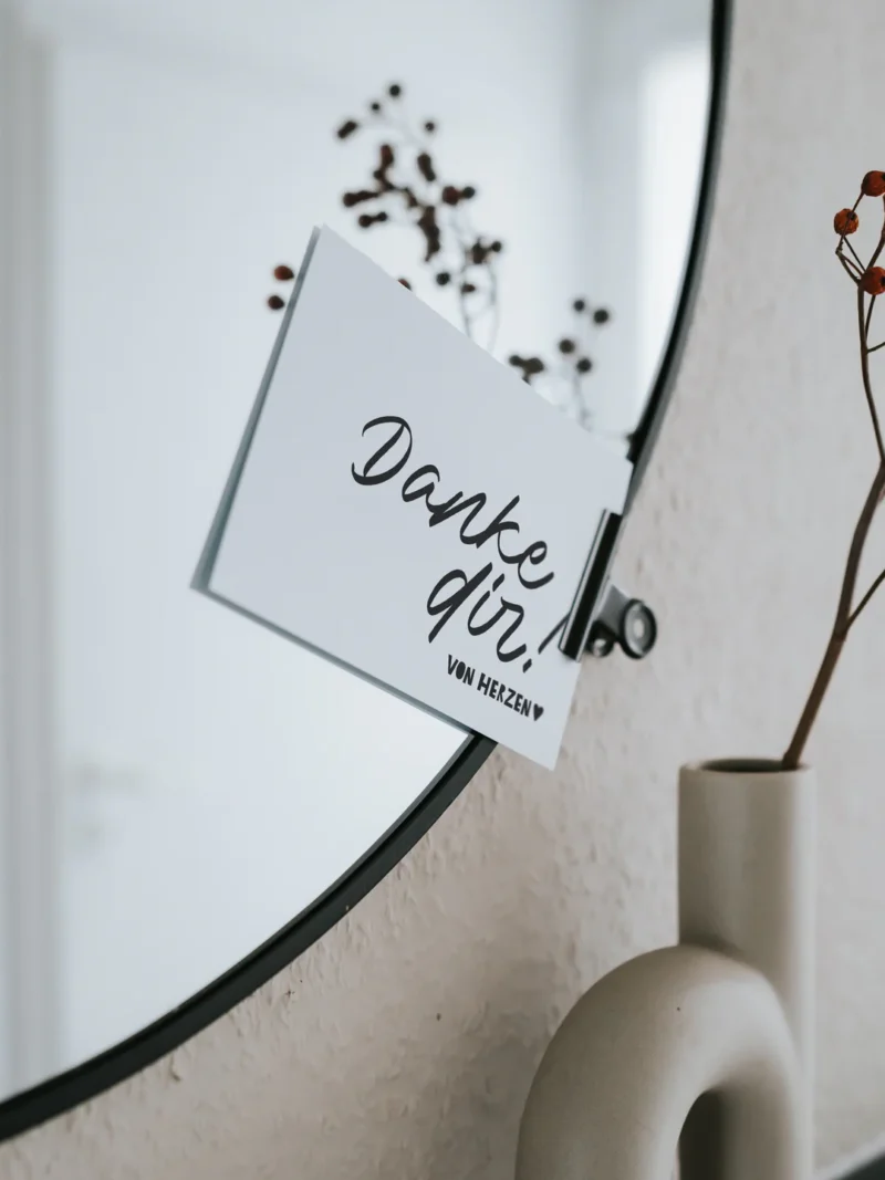 Danke dir · Postkarte Heldenglück Art nr. H 94