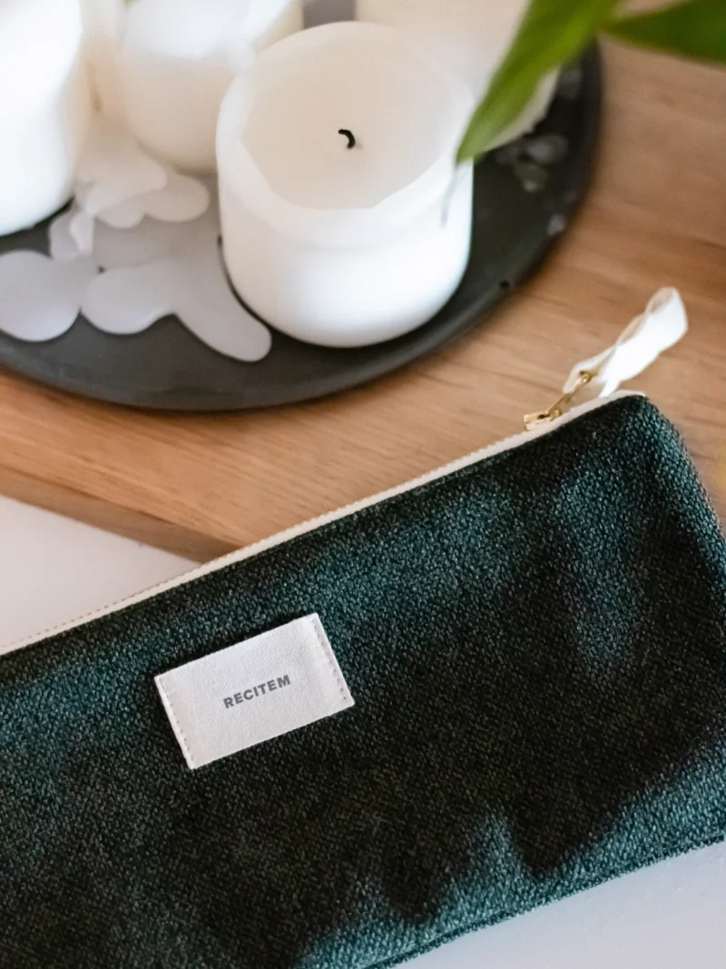 Jacques kleines Täschchen dunkelgrün  Recitem Art nr. Re 822