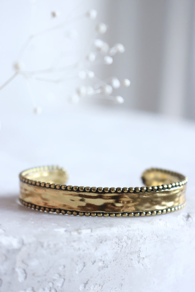 gold Armspange Dora geschwärzt Art. nr. AS1411005