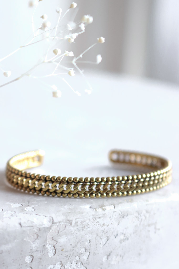 gold Armspange Deniz geschwärzt Art. nr. AS1411004