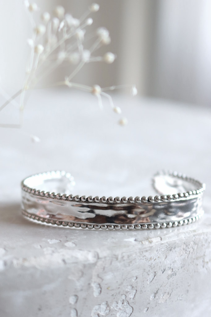 Silber Armspange Dora geschwärzt Art. nr. AS101005