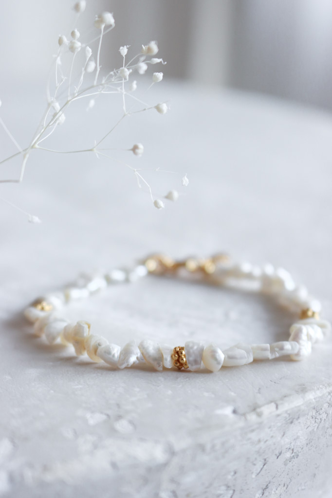 gold Armkette Splitter Perle Argento Art. nr. AB401107