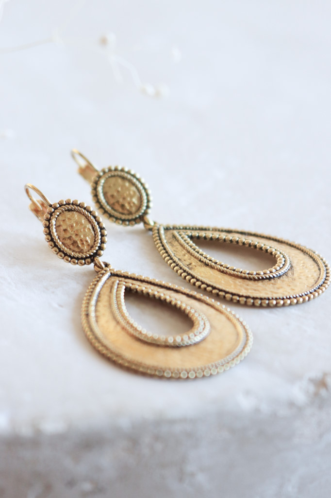 gold Ohrenhänger Hania geschwärzt Art. nr. OHs1417296