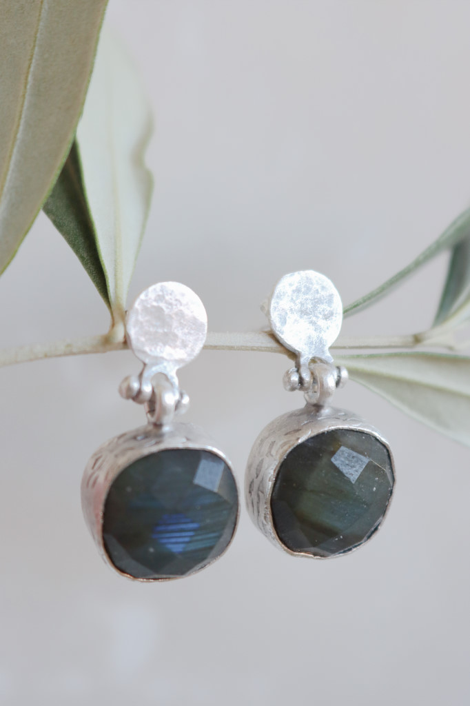 Silber Ohrstecker Inga Labradorit TCS Art. nr.IFE09BAS