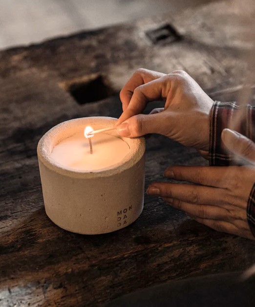 Urban Indoor Kerze XS - Ecru  Mon da da Art nr. Mo07