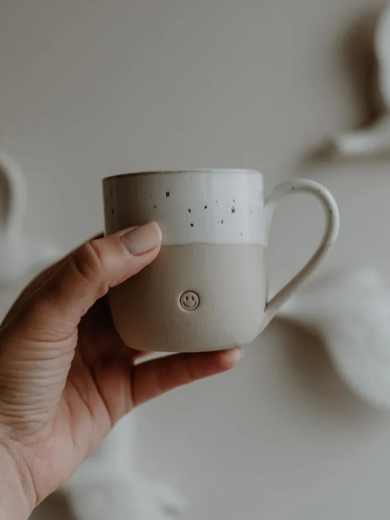 Cappuccino Tasse klein  Smile Eulenschnitt Art nr. E07644