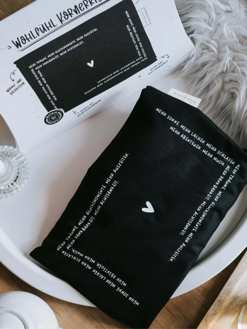 wohlfühl Körnerkissen Mehr Träume ·Heldenglück art nr. H 09