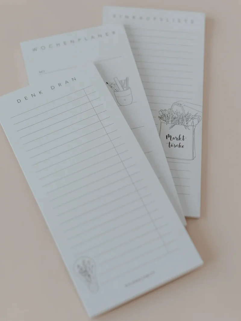 Notitzblock Denk dran Eulenschnitt art nr. Acc 32186