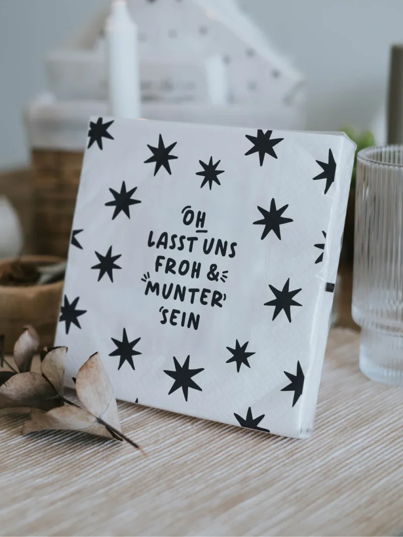 Froh und Munter · Servietten Heldenglück Art Nr. H 48