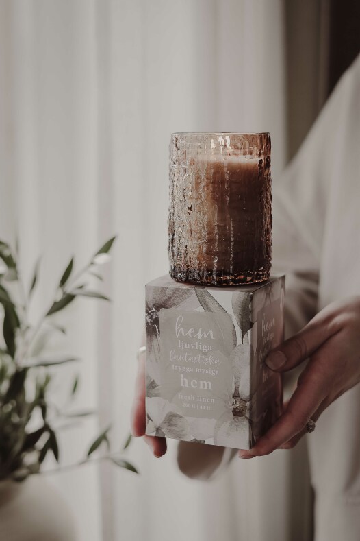 Majas Duftkerzen – fresh linen hem Art nr. Mc09