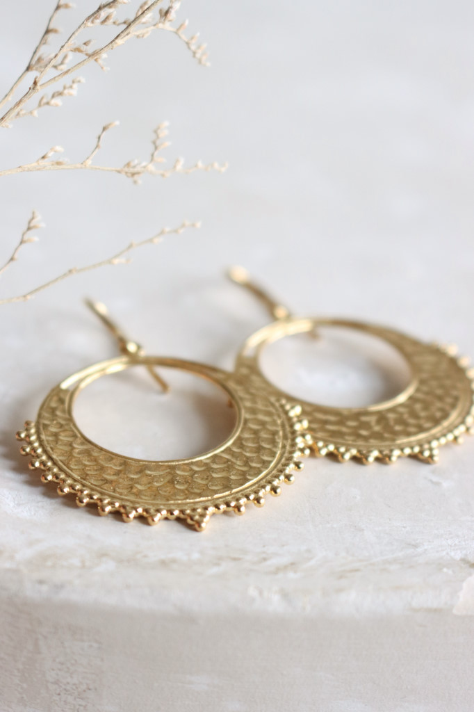 gold Ohrenhänger Auri Art. Nr. OH 0735