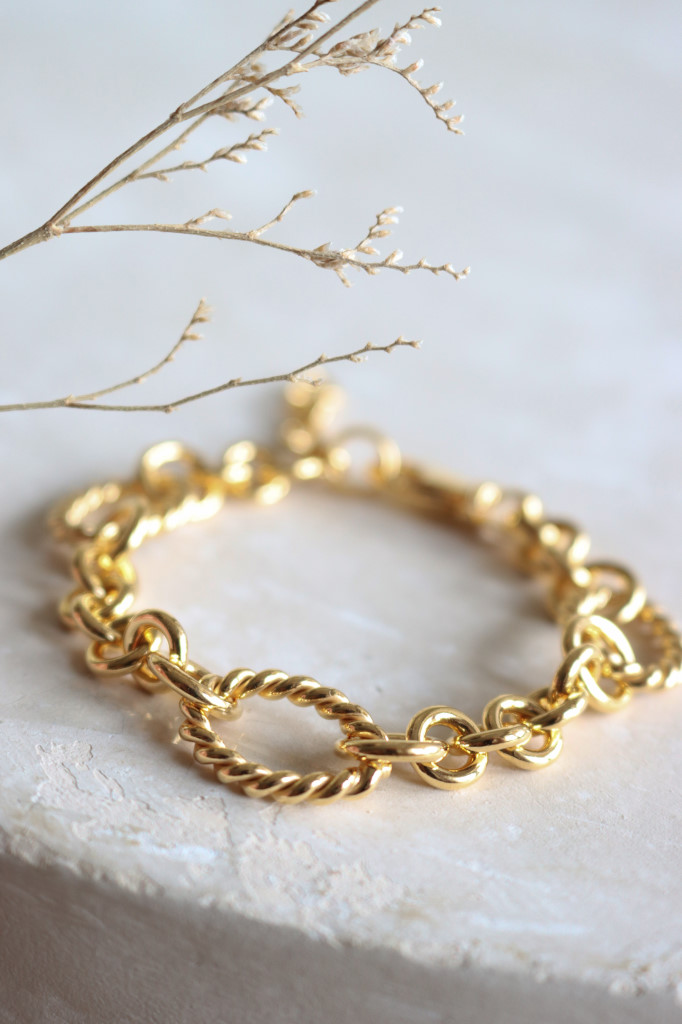 Gold Armkette Fantasie Anker Art. Nr. AB 7362