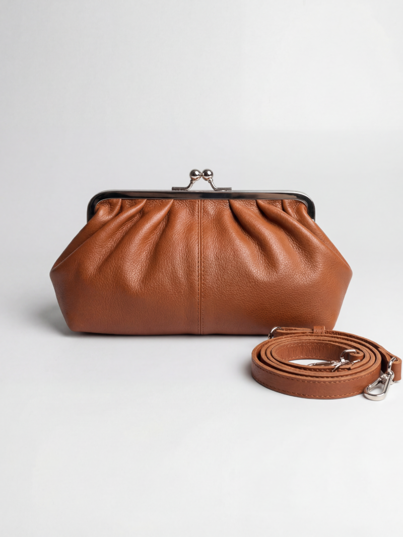 Ledertasche bulzi Cognac Bag2bag  Art nr. B938