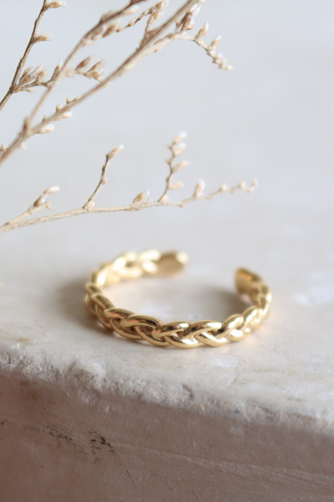 Gold Zehenring Zopf Art. Nr. OH94374