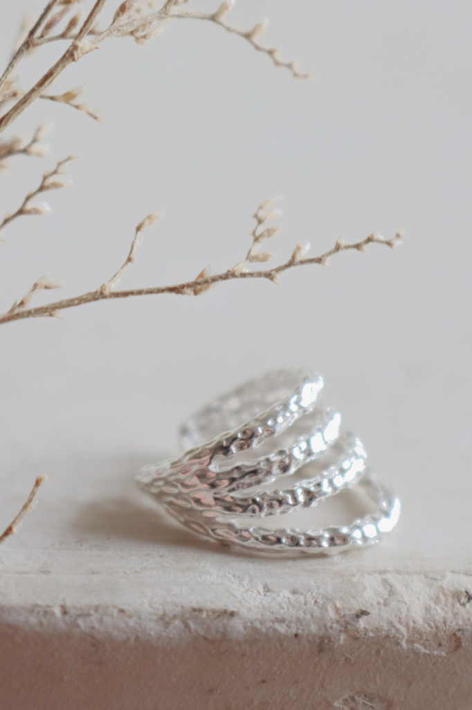 SilberOhrklemme gehämmert Art. Nr. OH63171