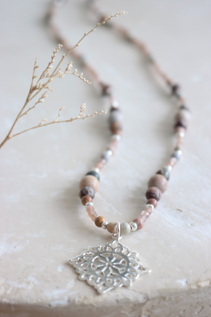 Silber Halskette Tenderly lang zimt Da Shanti Art. nr. Ds17330