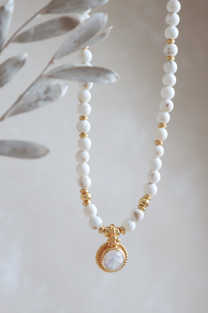 Gold Halskette Harmonic Dendritten Da Shanti Art. nr. HK88-2151-1-01-GG