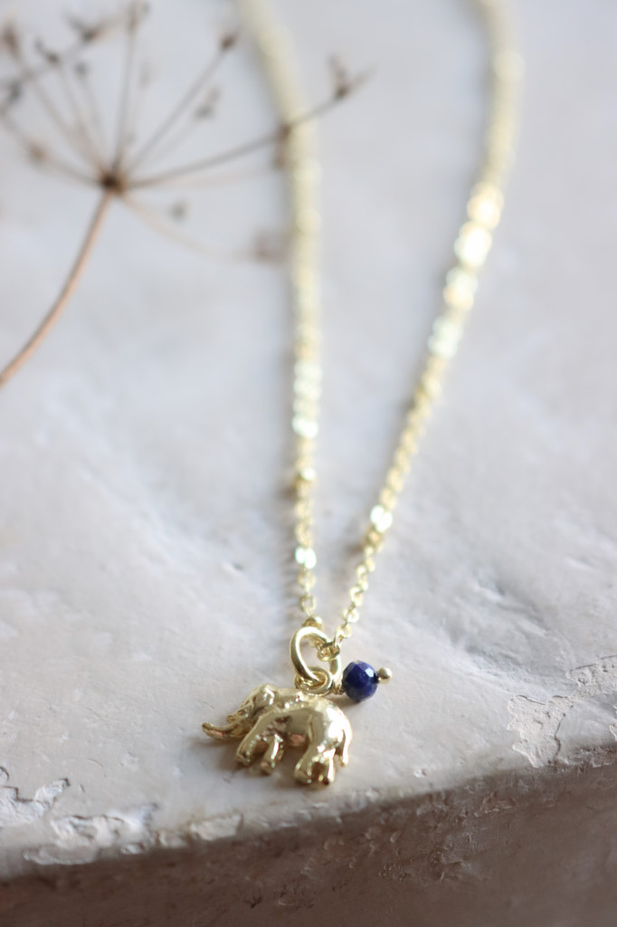 gold Halskette Convinced Lapislazuli A beautiful Story Art. Nr. OH897