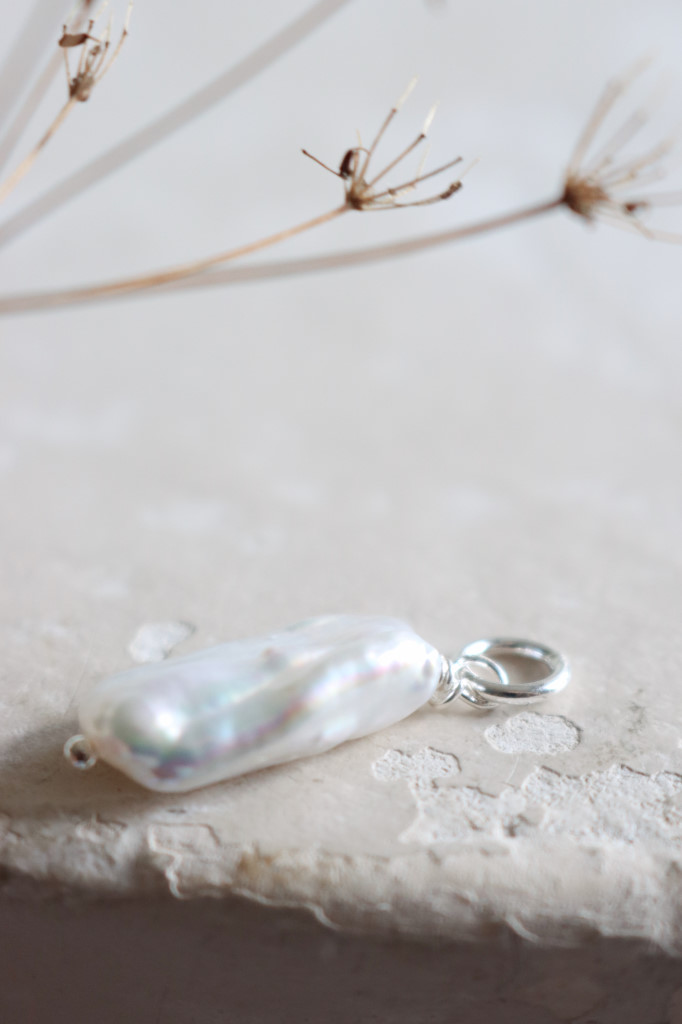 Silber Anhänger Pearl Stick  Art. nr. OH633s