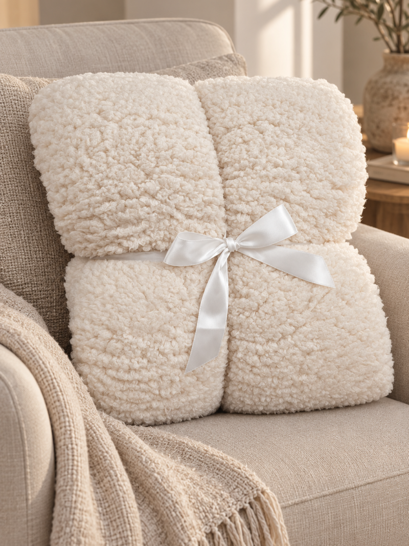 Kuscheldecke Teddy – Creme Art nr. Acc31