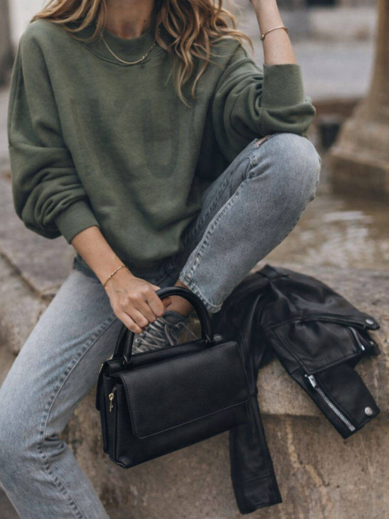 Ledertasche Koli black Bag2 Bag Art nr. B166