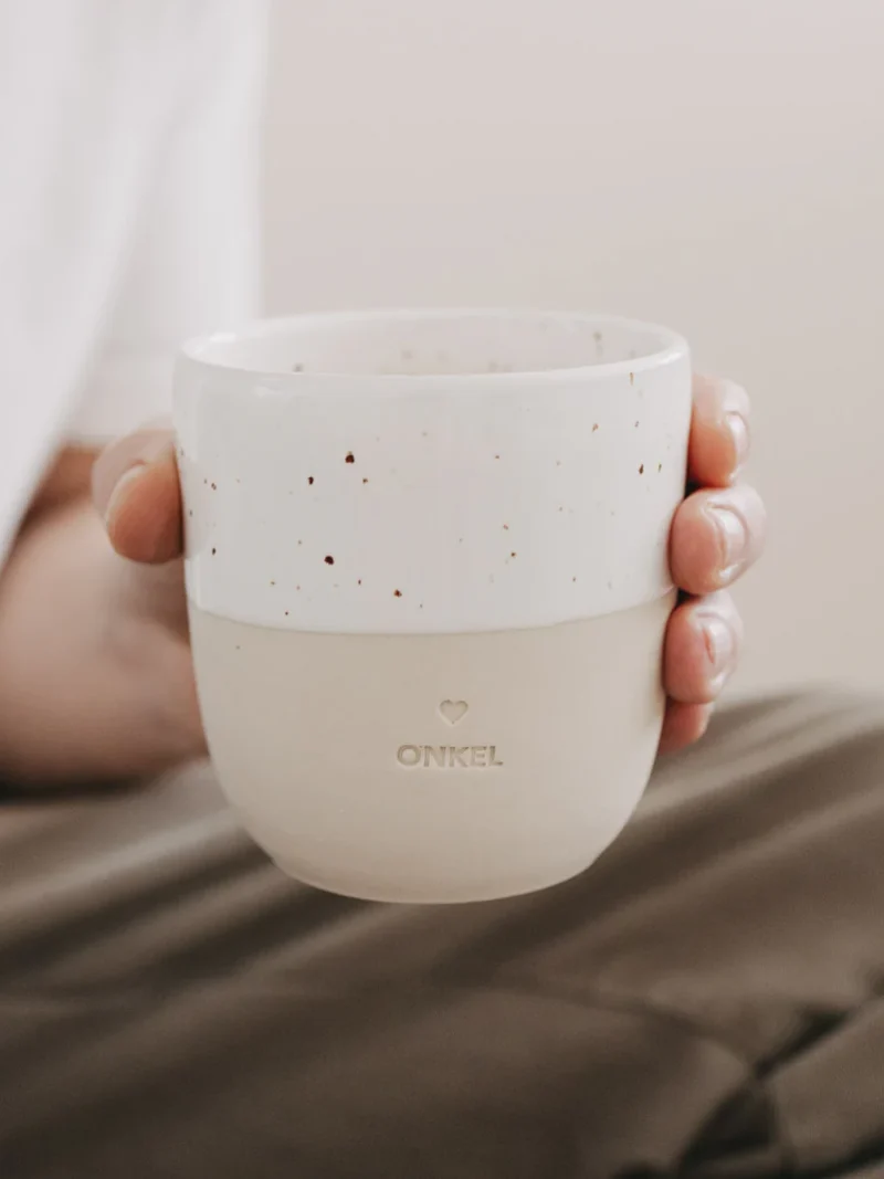 Becher gross Onkel  Eulenschnitt Art nr. E 98960