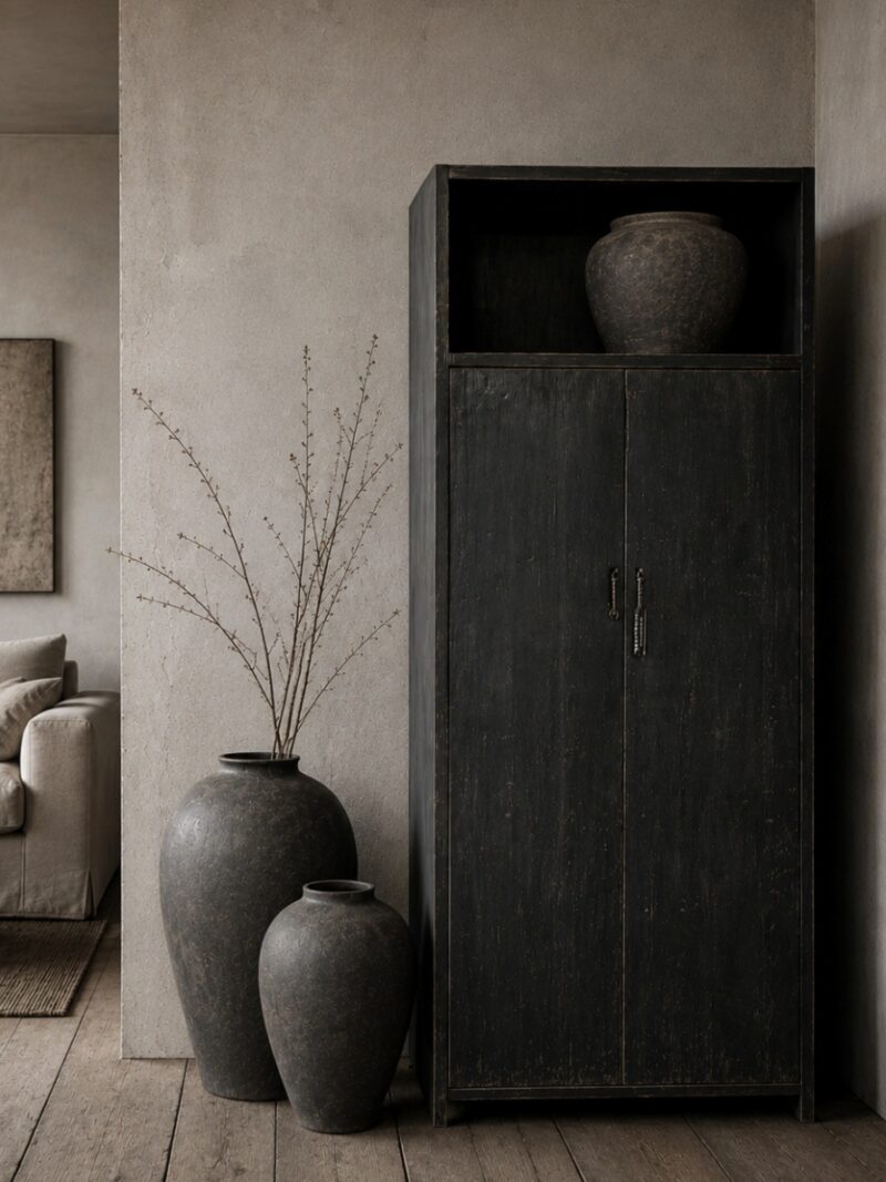 Unikat Schrank blacky Ulmen Art nr. P 134