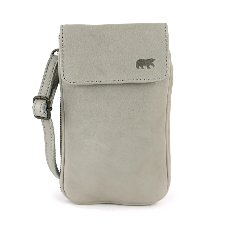 Handytasche Romee Dust ( grau ) Bear Art nr. B 23