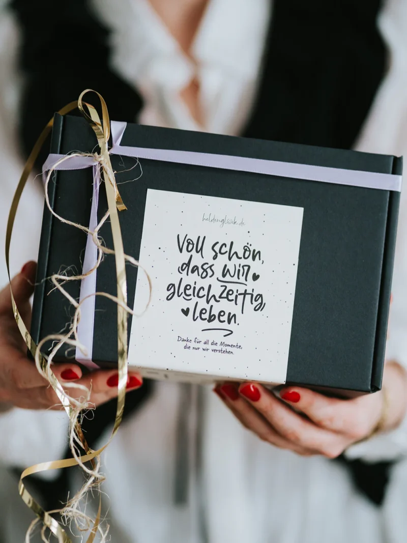 Voll schön · Geschenkbox  Heldenglück Art nr. H 87